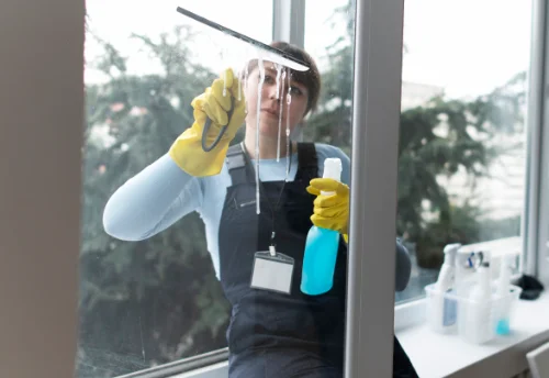 Nettoyage de vitres intérieures et extérieures à Arbin